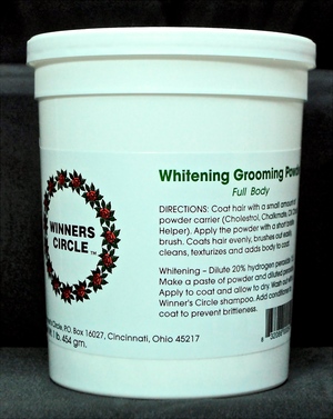 Winners Circle Medium-Fine Grooming &amp; Whitening Powder&lt;br&gt; &amp;#91;1 lb or 2.5 lbs]